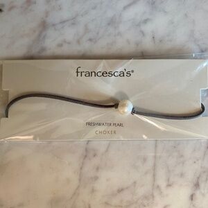 Francescas NWT Freshwater pearl choker